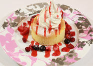 ストロベリーパンケーキ